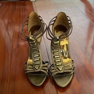 Marciano “Rayna” high heel sandals, size 6.